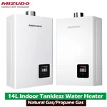 Mizudo 100,000BTU Tankless Water Heater Natural/propane Gas Indoor Up To 4.3 Gpm New. Price: $379.99.