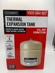 Everbilt 2 Gallon Thermal Expansion Tank Water Heater 3/4 Mip 150 Psi New. Price: $44.99.
