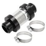 Wikibb 1-1/2" Universal Filter Inline Heater Core Coolant 1.5 In, Black New. Price: $62.22.