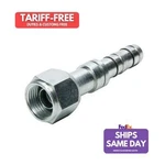 Vintage Air 347100-VUR, One Cadmium Aluminum Steel Ez Clip #10 Straight Fittin New. Price: $56.40.