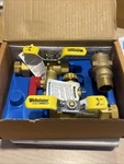 Webstone X E2 Tankless Water Heater Valve Set 3/4 Fip Union H-44443WPR Open. Price: $49.99.