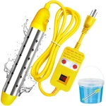Immersion Water Heater 1500W, Portable Submersible With Thermostat New. Price: $43.99.