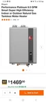 Rheem Indoor Tankless Water Heater Natural Gas 199,000 Btu 120V ECOH200DVLN-2 New. Price: $1200.00.