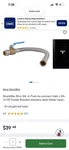 Sharkbite 18-IN 3/4-IN Push-to-connect Braided Steel Connector U3068FX18BLZ New. Price: $20.00.