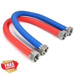 Zepnl 18" 3/4" Fip Water Heater Connector New. Price: $44.99.
