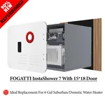 48,000BTU Rv Tankless Water Heater W/15*18 Door & Controller For 6 Gal Suburban Used. Price: $309.99.