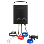 Portable Tankless Water Heater 1.32GPM With Pump Kit Option Add Dolly Bracket New. Price: $229.99.