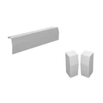 Galvanized Steel Baseboard Heater Cover 2 Ft, Left Side, Easy Slip-on, Pack Of 3 New. Price: $150.41.