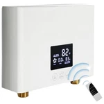 Daordaer Electric Tankless Water Heater 3000W 110V, Instant On-demand White New. Price: $101.94.
