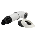 Rinnai 223174PP 3/5 Condensing Horiz Term Kit 8.7IN New. Price: $94.45.