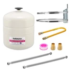 Solimeta 4.5 Gallon Potable Water Expansion Tank Adjustable Wall Bracket Gas New. Price: $182.86.