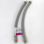 Sharkbite 1/2" 3/4" Fip Water Heater Connector Braided UR3068FX18 2-PACK New. Price: $19.99.