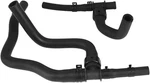 Heater Hose Set With Tee Supply-return Fits For 2008-2020 Dodge Journey Black New. Price: $31.96.