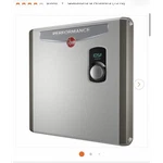 Rheem Performance Electric Tankless Water Heater Silver Electronic Temp Control New. Price: $335.99.