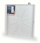 Camco Washing Machine Drain Pan With Pvc Fitting - Measures 30" Od X 28" New. Price: $34.49.