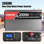 2000W Lcd Pure Sine Wave Power Inverters Dc 12V To Ac 110V 120V Solar Converter. Price: $92.39.