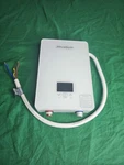 Jhivegym Q0245 4500W Tankless Instantaneous Electric Water Heater 110V White Open. Price: $44.99.