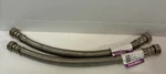 2 - 18 Braided Stainless Steel Water Heater Supply Line Hose 3/4 Fip Connector New. Price: $19.99.