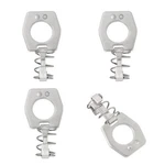 Rv Water Heater Cam Lock Metal Door Latch Stainless Steel Twist Silver 4 Pcs New. Price: $19.61.