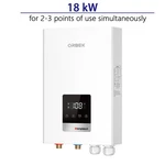 Orbek 18KW 240V Electric Tankless Water Heater Adjustable Temperature 4.17 Gpm New. Price: $239.99.