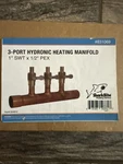 Sharkbite Port Hydronic Heating Manifold Swt 1/2 Pex Model 831069 New. Price: $29.00.