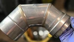 Z-flex 2NVE490 4" Degree Elbow Single Wall New. Price: $33.00.