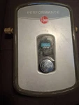 Rheem RTEX-08 Tankless Electric Water Heater Gray Used. Price: $130.00.