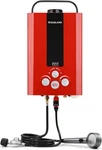 Gasland 6L Outdoor Tankless Water Heater Propane Portable Camping Shower Red Open. Price: $169.99.