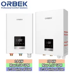 Orbek Tankless Water Heater Electric 14KW 18KW Instant Hot For 2-3 Points New. Price: $239.99.