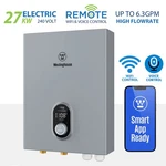 Westinghouse Tankless Water Heater Electric - 27KW 6.3GPM Voice Control Instant New. Price: $579.99.