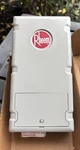 Rheem 4.1 Kw, 208-VOLT Thermostatic Tankless Electric Water Heater, RTEH4208T Open. Price: $299.95.