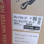 Rinnai RU199IP Condensing Tankless Water Heater 199,000 Btu Propane Gas New. Price: $1150.00.
