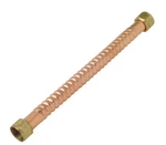 Everbilt 3/4 In. Fip X 18 Copper Water Heater Connector New. Price: $7.50.