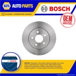 2X Brake Discs Pair Solid Fits Ford Mondeo MK3 1.8 Rear 00 To 07 280MM Set Bosch New. Price: $83.31.