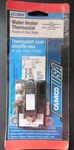 Camco Water Heater Thermostat Therm-o-disc Style Lower Thermodisc #08123 New. Price: $12.00.