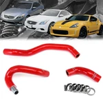 Hps Red 3-PLY Silicone Heater Coolant Hose Kit For 09-21 370Z / G37 Q50 Q60 New. Price: $123.00.