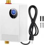 Tankless Water Heater Electric 110V, 3000W Under Sink Instant On Demand White New. Price: $76.49.