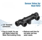 Sensor Valve For Watts Premier & Grundfos Hot Water Recirculating Pump New. Price: $50.00.