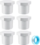 Frienda 6 Pieces Rv Hot Water Heater Drain Plug With Tape, 1/2 Inch Npt New. Price: $11.82.