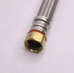 Everbilt Water Heater Supply Line Stainless Steel 3/4" Fip X 7/8" 18" Open. Price: $8.99.
