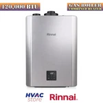 Rinnai 120,000 Btu Condensing Gas Boiler Combined Heater Wall Mounted Ng/lp New. Price: $2825.00.