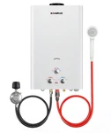 Camplux 16L Tankless Gas Water Heater Instant Hot Outdoor Shower Camper Cabin Rv New. Price: $350.00.
