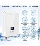 Ecotouch Digital Electric Tankless Instant Hot Water Heater 6.5KW 240V White New. Price: $90.00.