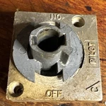 White Rodgers Or Honeywell Vintage Pilot Knob/ Top Plate? See Pics Used Parts. Price: $25.00.
