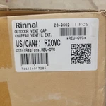 Rinnai Rxovc Versa Vent Outdoor Cap Open. Price: $25.00.