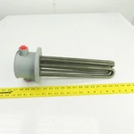 Mokon 011023 Flanged Immersion Heater Incoloy 9KW 230V 13 1/8" Long Used. Price: $120.54.