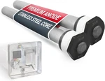 Rv Water Heater Anode Rod 2-PACK, Years Warranty 9.25" X 3/4" Npt Premiu New. Price: $21.85.