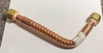 Corrugated Water Heater Connector 12" FF12RP Watts 3/4" New. Price: $12.99.