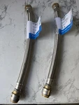 New - 2 Pcs Sharkbite Max 3/4 In. Fip 15 Braided Stainless Steel.. Price: $26.95.