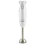 Immersion Hand Blender 300W Electric Stainless Steel 2 Speed White HS560W Ovente New. Price: $28.99.